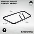 thumbnail image 2 of Defensa slider para moto YBR125 Mach negro, 2 of 8