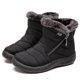 thumbnail image 1 of 41 Botas gruesas ligeras del tacón del 11cm de la prenda impermeable del tobillo de la piel del invierno para las mujeres, 1 of 1