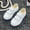 White, variant on HUITKMM Hook Loop Canvas Sneakers for Girls and Boys Soft Fashion Shoes
