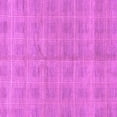 thumbnail image 1 of Ahgly Company Indoor Square Checkered Purple Modern Area Rugs, 6' Square, 1 of 4