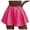387Hot Pink1743, variant on CAIVO Women Stretchy High Waisted Pleated Wide Leg Shorts With Pockets Holiday Summer Outdoor Leisure Casual Solid Color Bottoms