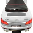 thumbnail image 3 of Best Ride On Cars Baby 4-in-1 Mercedes Push Car Stroller with LED Lights, White, 3 of 12