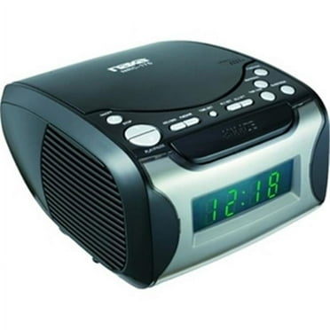 GPX CD AM/FM Clock Radio with 1.2