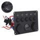 thumbnail image 4 of Marine Switch Panel, 8 Digit Multi Function High Efficiency Protection RV Rocker Switch Panel For RV For Boat For Truck, 4 of 8