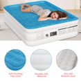 thumbnail image 3 of Premium Air Mattress with Built-in Pump 18 in Bed Height Mattress for Camping, Home & Portable Travel Comfortable Inflatable Air Mattress (Queen), 3 of 8
