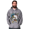 thumbnail image 5 of No Pain No Gain Skull Dagger Tattoo Hoodie Sweatshirt Women Men Brisco Brands M, 5 of 6