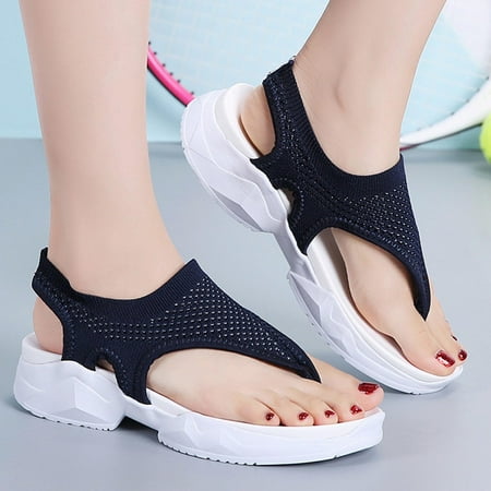 

Yoslce Womens Shoes Women Ladies Breathable Comfort Hollow Out Casual Wedges Mesh Women S Sandals