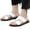 1White, variant on IUJSOY Mens Slippers Lightweight Open Toe Slides with Arch Support Casual Slip on Shoes Sandals