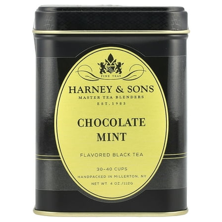 Harney & Sons Black Tea, Chocolate Mint, 4 oz