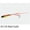 #3 UV Red Gold, variant on Hayabusa Jack Eye Kunekune FS419 Metal Sinking Jig with Hooks - 40g