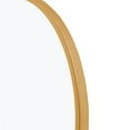 thumbnail image 4 of Arched Wall Mirror Small Arch Mirror Wall-Mounted Mirror 36"x24",Gold,Iron, 4 of 4