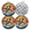 Black2215, variant on 4 PCS Pot Holders for Kitchen,Potholders Sets with Hook for Oven,Cooking,Baking,Grey Wolf In Snow