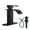 Black, variant on WOWOW Oil Rubbed Bronze Bathroom Faucet Waterfall Spout Faucet for Bathroom Sink Single Handle Mixer Tap