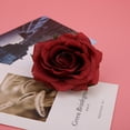 thumbnail image 3 of Colorida Rosa De Seda, Hermosas Flores De Bricolaje, Para Bodas ANGGREK Otros, 3 of 8