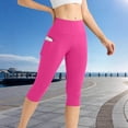 thumbnail image 5 of Athletic Shorts for Women Tummy Control High Waisted Gym Yoga Shorts with Pockets Plus Size Fashion, 5 of 8