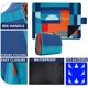 thumbnail image 5 of Manta de pícnic Scuddles, 200 x 150 cm, forro polar suave e impermeable, 5 of 7