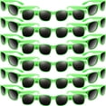 thumbnail image 1 of Lentes de Sol para Niños MIAHART Verdes Paquete de 24 con Lentes Polarizadas UV400, 1 of 6