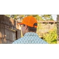 thumbnail image 3 of Burlebo Men's Camp Blaze Orange Mesh Patch  Snapback Cap, 3 of 3