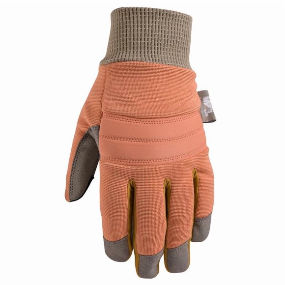 WNTR GLVS WMNS GRY/ORG L(Pack of 1)