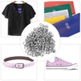 thumbnail image 3 of Filfeel Rivet Tool, 100Pcs Eyelet For Shoe For Belt For Hats For Clothing Bag For Labels, 3 of 8