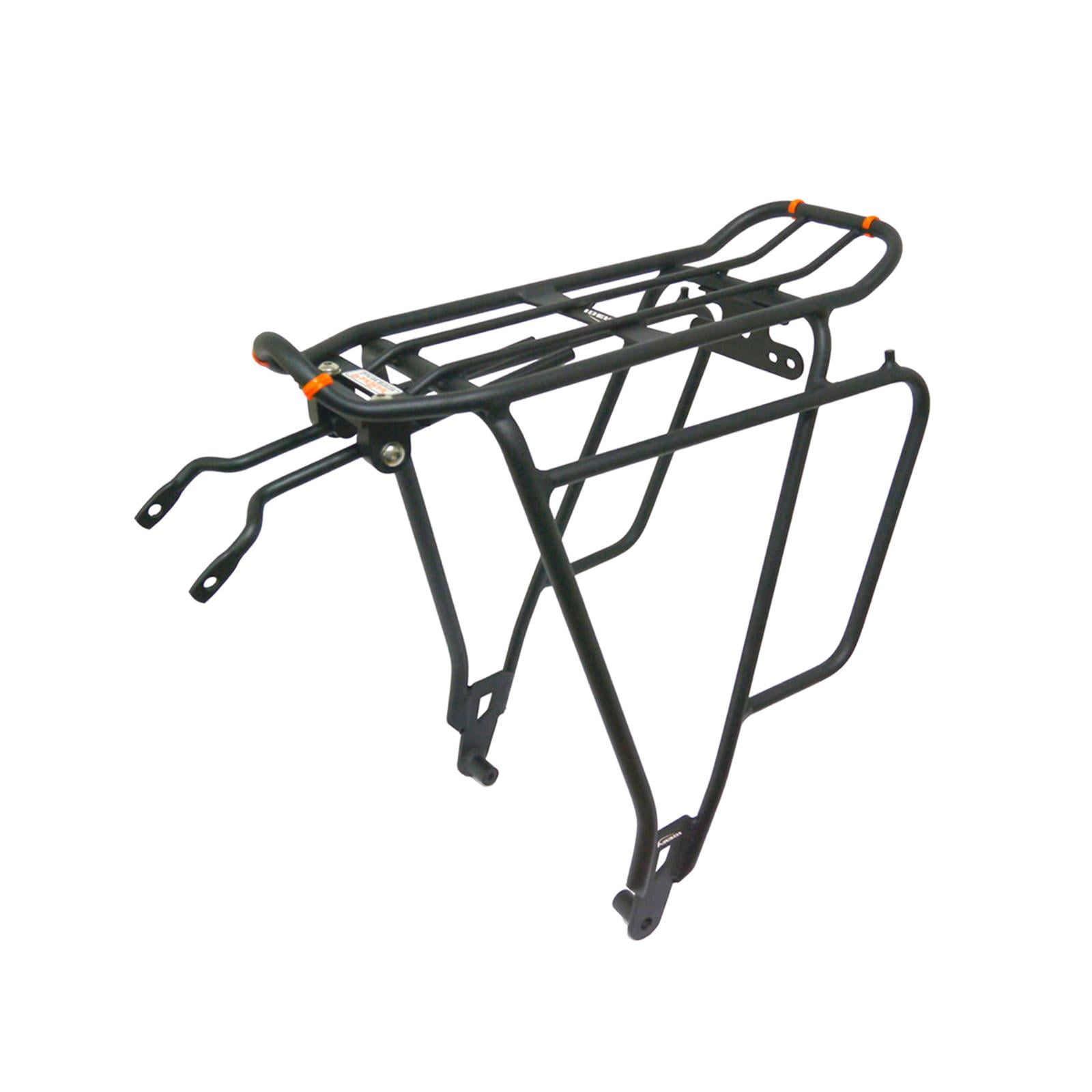 Bike Rear Rack for 26 29 Disc Brake Bikes Equipment Adjustable Rear Rack Bike Pannier Rack for Outdoor Folding Bike Walmart