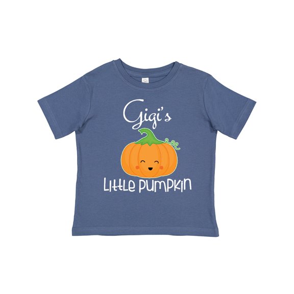 Inktastic Gigi Little Pumpkin Halloween Grandchild Boys or Girls Toddler T-Shirt