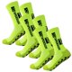 thumbnail image 2 of Calcetas para actividades SpotFluorescent 3Pares Verde Fluorescente 6-12.5US TapeDesign Calcetines Tubo Medio Algodón., 2 of 2