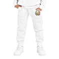 thumbnail image 3 of YOUYEDIAN Halloween Boys Sweatpants Funny Halloween Print Sweatpants Kids Casual Pants Athletic Fashion Trousers with Pockets (White, 13-14 Years), 3 of 5