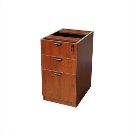 Scranton Co 3 Drawer Wood File Cabinet In Cherry Walmart Com