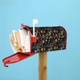 thumbnail image 4 of Lsque Colorful Geometric Figures Mailbox Cover Standard Size ,Magnetic Mailbox Covers Post Wraps Letter Box Cover -25.5x21 in, 4 of 9