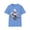 Carolina Blue, variant on Robocop Shirt, Shirt with Robocop, T Shirt with Robocop, Robocop T Shirt