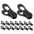 thumbnail image 6 of GOOHOCHY 30 Pcs Black Plastic Clothespins for Hanging Clothes Quilts and Sheets WindProof Clips, 6 of 8
