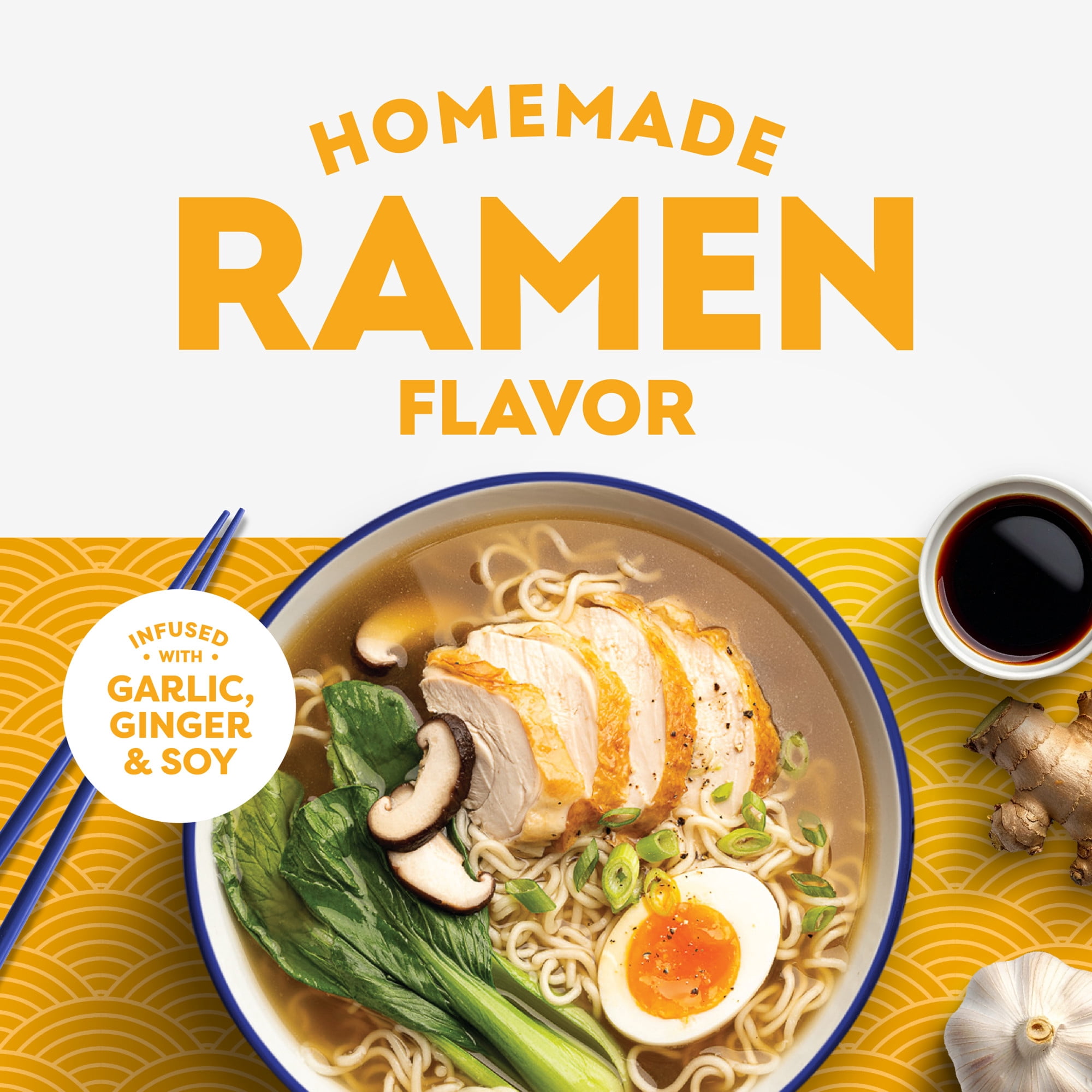 (2 pack) Swanson Ramen Chicken Broth, 32 oz Carton