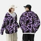thumbnail image 4 of Fotbe Cartoon Black Cats Chaqueta con Protección Solar UPF 50+ para Hombre y Mujer, Camisa con Capucha y Bolsillos-Small, 4 of 7
