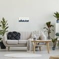 thumbnail image 2 of The Kids Room by Stupell You Are Loved For The Precious Son You Are Navy Blue Forest Wall Plaque Art, 2 of 6