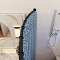 thumbnail image 2 of Design House Adjustable Curved Shower Rod, 44-inch to 66-Inch in Matte Black, 2 of 15