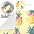 thumbnail image 2 of Yayeee Dish Drying Mat for Kitchen Counter 16"x18" Microfiber Absorbent Pad, Pineapple Love, 2 of 7
