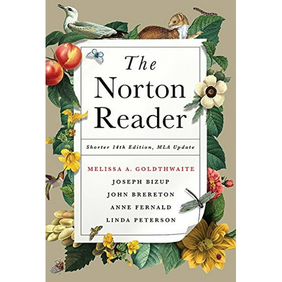 Pre-Owned The Norton Reader with 2016 MLA Update (Paperback) 0393617416 9780393617412