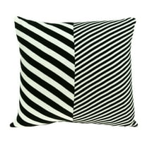 Parkland Collection Arthur Black & White Throw Pillow