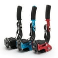 thumbnail image 3 of 14-Bit Aluminum Alloy PC Handbrake USB Handbrakes Clamp for thrustmaster wheel sim racing Racing Games Red, 3 of 8