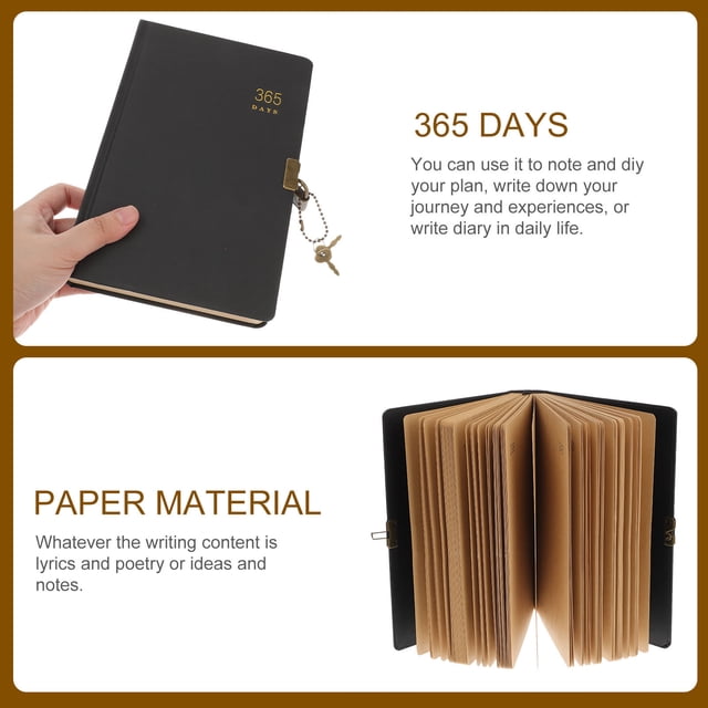 Homoyoyo Notebook Con Cierre Para Escritura Diaria Con En Colores Surtidos Ideal Para Oficina Y Viajes