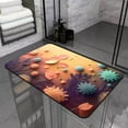 thumbnail image 1 of Bdday Laundry Room Rug Flower Diatom Mud Floor Mat Bathroom Water Absorption and Slip Foot Mat Carpet Quick Drying Bathroom Mat Dirt Indoor Mat Office Chair Mat, 1 of 3