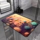 thumbnail image 2 of Alfombra de Piso de Baño Flor Alfombra de Suelo de Tierra Diatomácea, Baño Absorbente Alfombra de Pie Antideslizante, Alfombra de Secado, Alfombra de Baño, Alfombra de Piso de Interior de Suciedad, 2 of 3