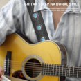 thumbnail image 3 of Guitar Strap Ethnic Style Leather Adjustable Acoustic Electric Bass Strap Guitar Belt Guitar Parts Accessories, 3 of 5