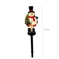 thumbnail image 7 of LOWLHOME Solar Christmas Pathway Lights Outdoor, Dynamic LED Yard Stake Decor with Christmas Snowman, IP44 Waterproof Garden Lawn Patio Holiday Display Ambient Lights, 7 of 7