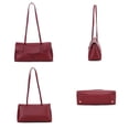 thumbnail image 6 of MKF Collection Kaia Women’s Elongated Shoulder Bag Vegan Leather Crossbody Bag Handbag Purse by Mia K, 6 of 7