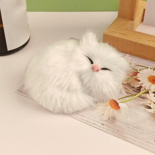 Peluche realista con sonido, suave y agradable al tacto, ideal para sala de estar, regalo relajante, 30 cm de alto, para adultos.,Wsvlmg