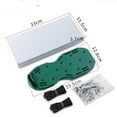 thumbnail image 3 of Lawn Aerator Shoes Free-Installation Grass Aeration Shoes with Stainless Steel Shovel, Heavy Duty Lawn Aerator Spike Shoes Lawn Aeration Tool with Hook （green,29.5*12.8cm), 3 of 5