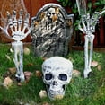 thumbnail image 3 of Gupgi 3Pcs Halloween Skeleton Ground, Artificial Human Plastic Bones, 3 of 9
