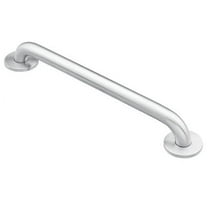 Home Care 12 in. X 1-1/4 in. Concealed Screw Grab Bar with SecureMount in Stainless Steel